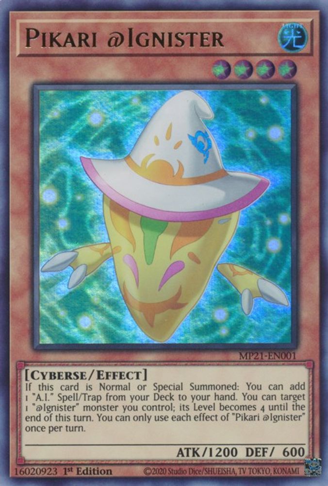 Pikari @Ignister (MP21-EN001) - Ultra Rare