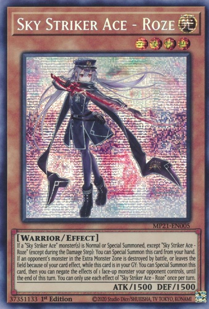 Sky Striker Ace - Roze (MP21-EN005) - Prismatic Secret Rare