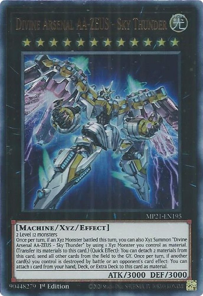 Divine Arsenal AA-ZEUS - Sky Thunder (MP21-EN195) - Ultra Rare