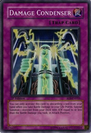 Damage Condenser (SOI-EN052) - Super Rare