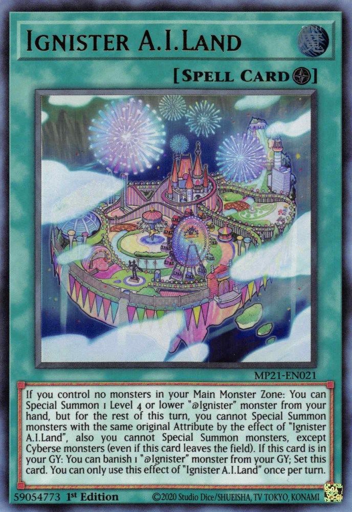 Ignister A.I.Land (MP21-EN021) - Ultra Rare