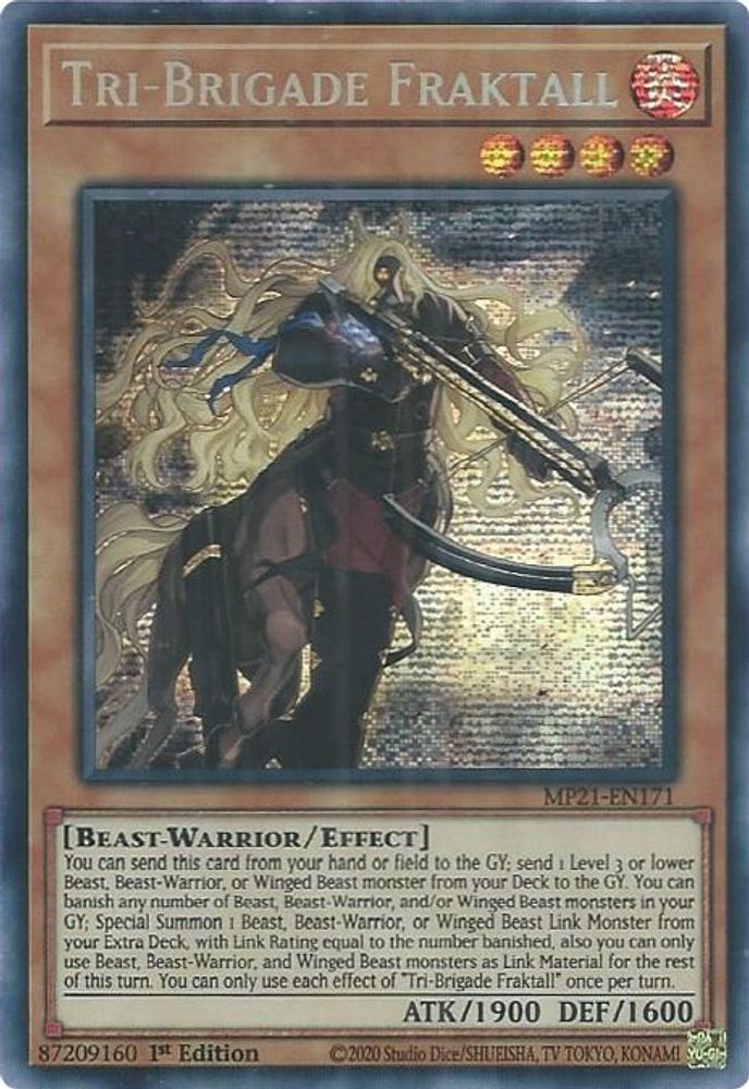 Tri-Brigade Fraktall (MP21-EN171) - Prismatic Secret Rare