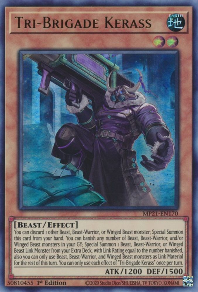 Tri-Brigade Kerass (MP21-EN170) - Ultra Rare