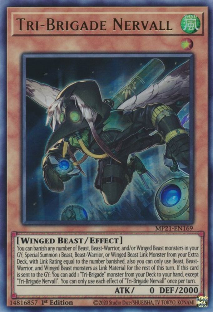 Tri-Brigade Nervall (MP21-EN169) - Ultra Rare