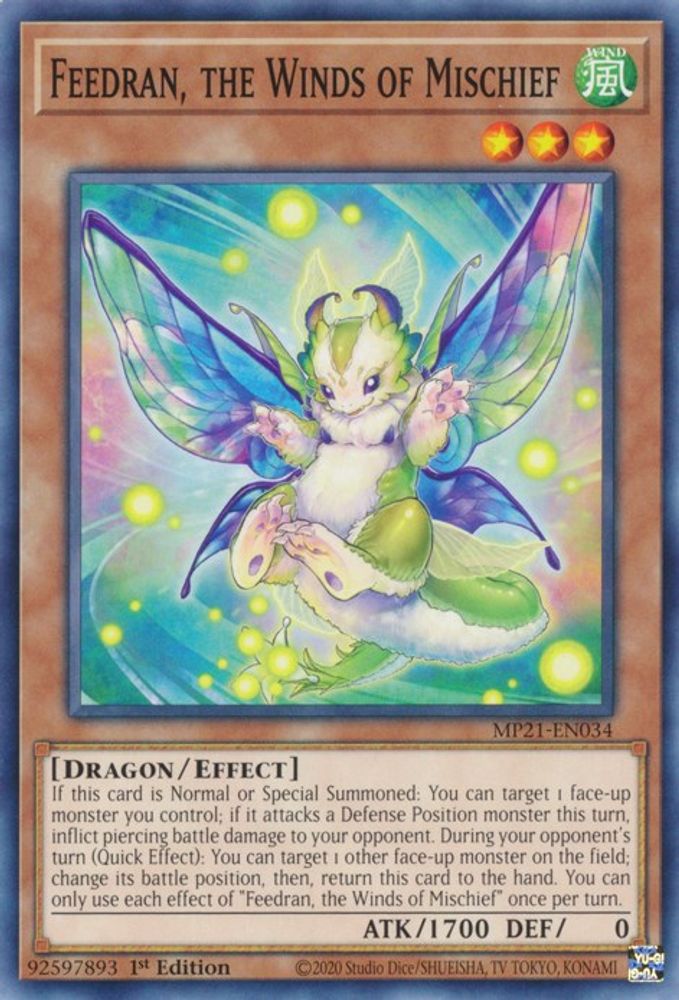 Feedran, the Winds of Mischief (MP21-EN034) - Common