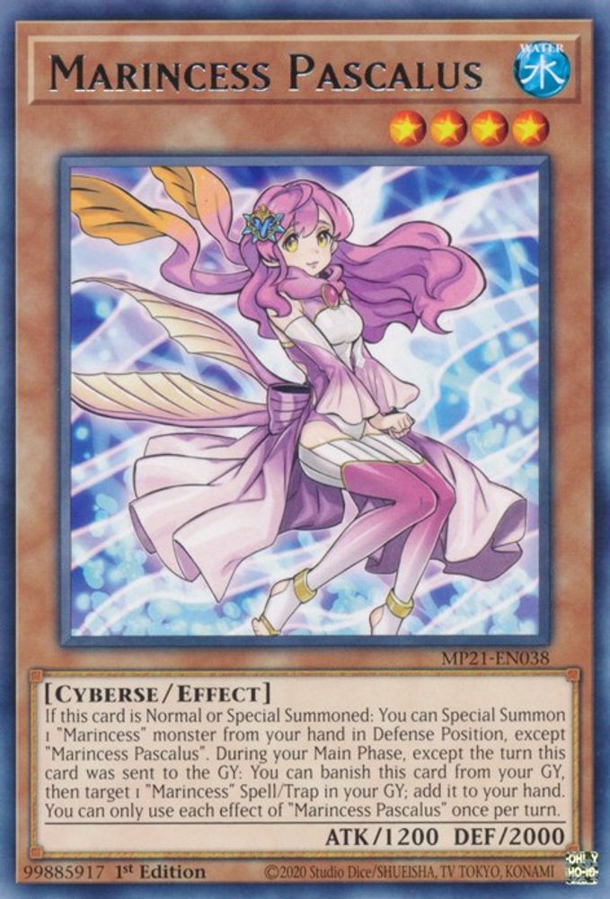 Marincess Pascalus (MP21-EN038) - Rare