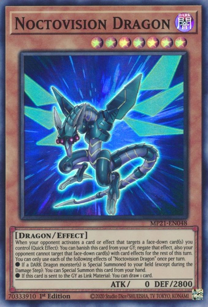 Noctovision Dragon (MP21-EN048) - Super Rare
