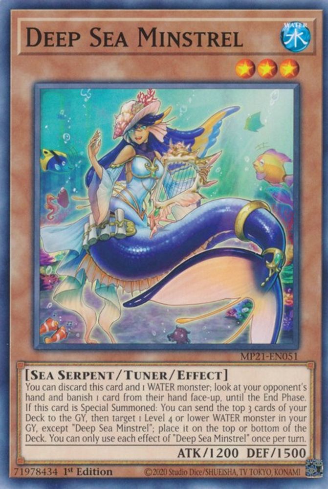 Deep Sea Minstrel (MP21-EN051) - Common