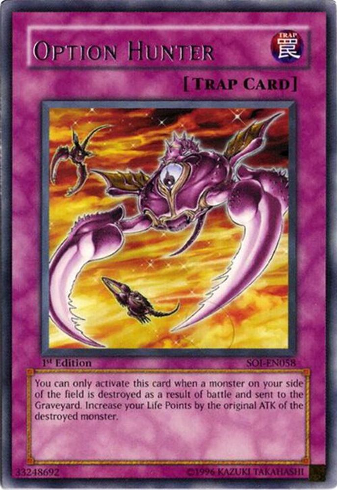 Option Hunter (SOI-EN058) - Rare