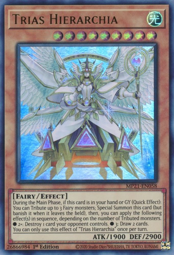 Trias Hierarchia (MP21-EN058) - Ultra Rare