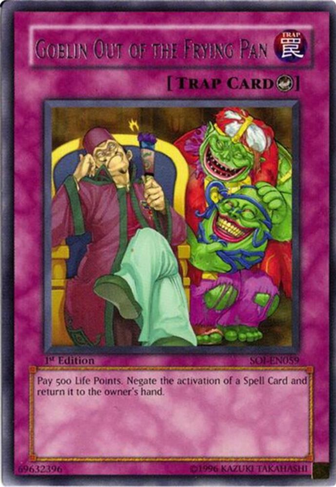 Goblin Out of the Frying Pan (SOI-EN059) - Rare