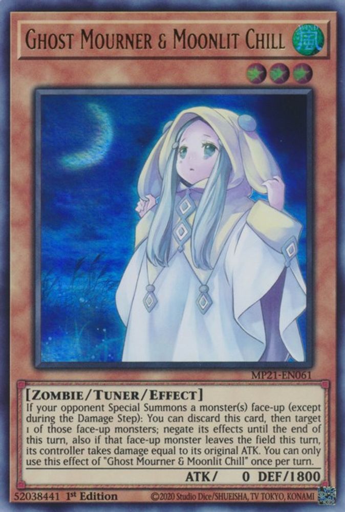 Ghost Mourner & Moonlit Chill (MP21-EN061) - Ultra Rare