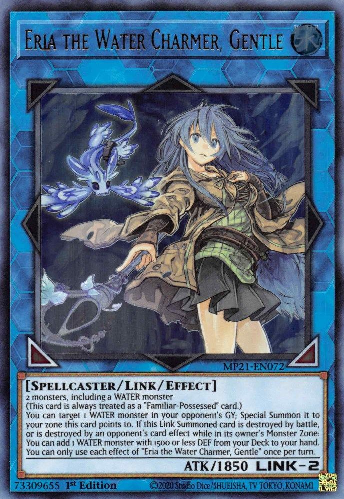 Eria the Water Charmer, Gentle (MP21-EN072) - Ultra Rare