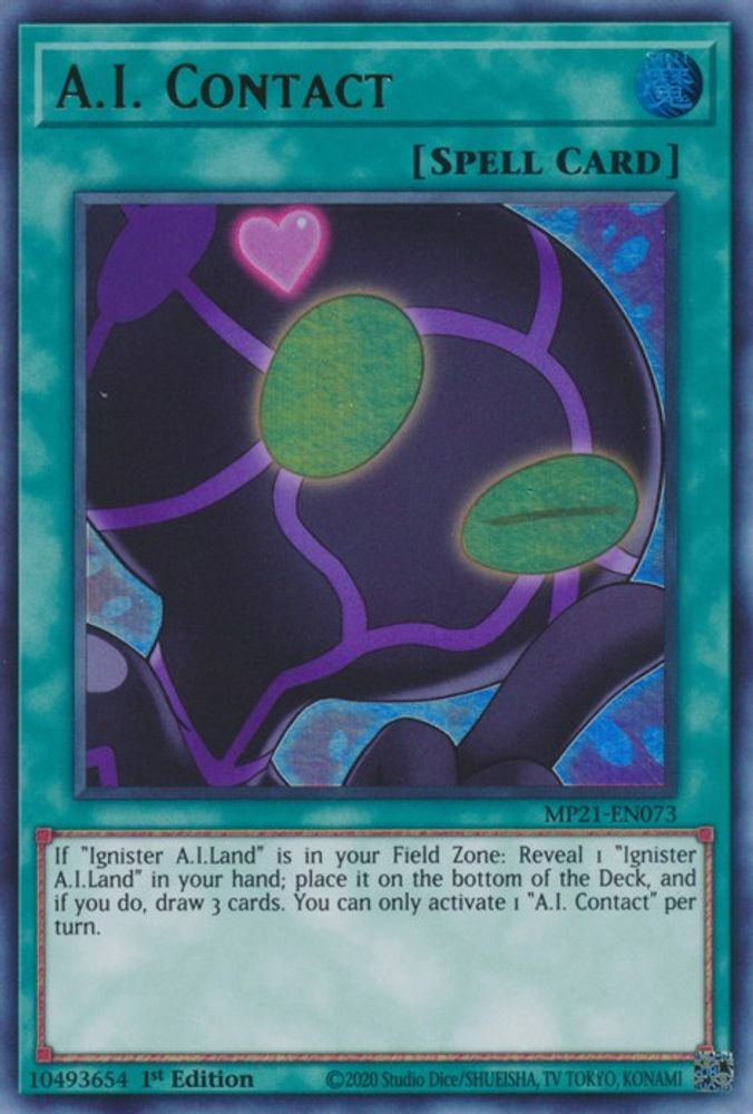 Contact AI [MP21-EN073] Ultra Rare 