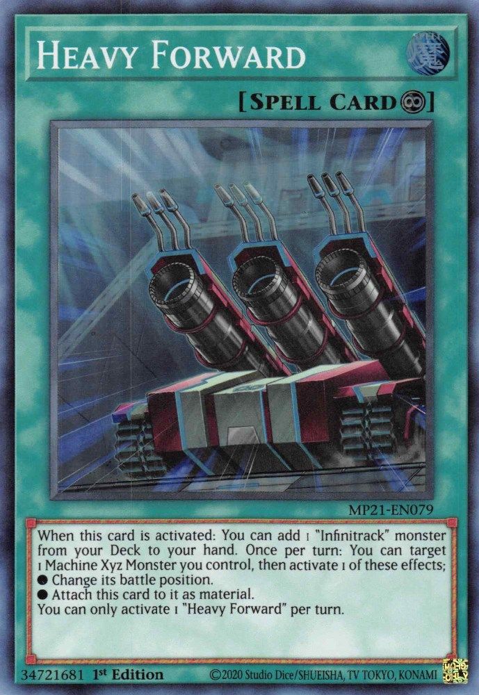Attaquant lourd [MP21-EN079] Super Rare 