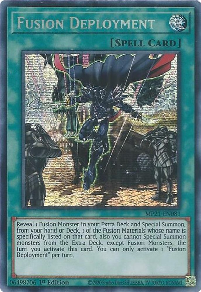 Déploiement de fusion [MP21-EN081] Prismatic Secret Rare 