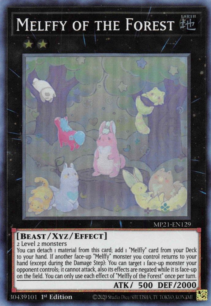 Melffy of the Forest (MP21-EN129) - Super Rare