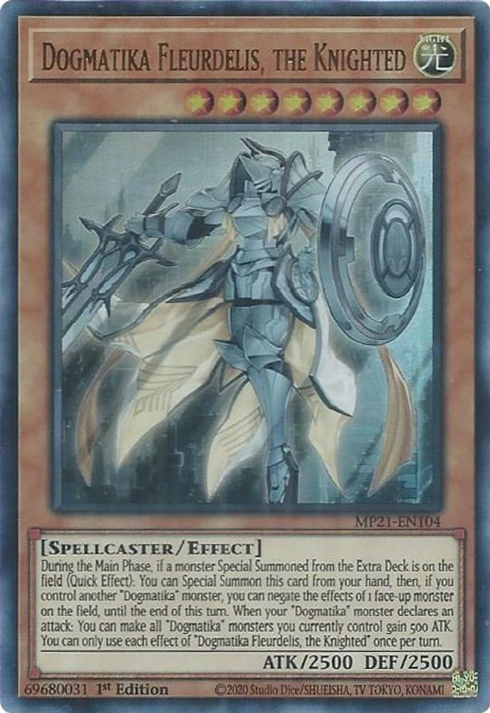 Dogmatika Fleurdelis, le chevalier [MP21-EN104] Ultra Rare 