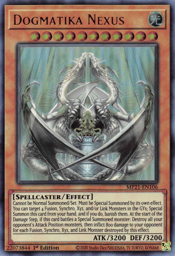 Dogmatika Nexus [MP21-EN106] Ultra Rare 