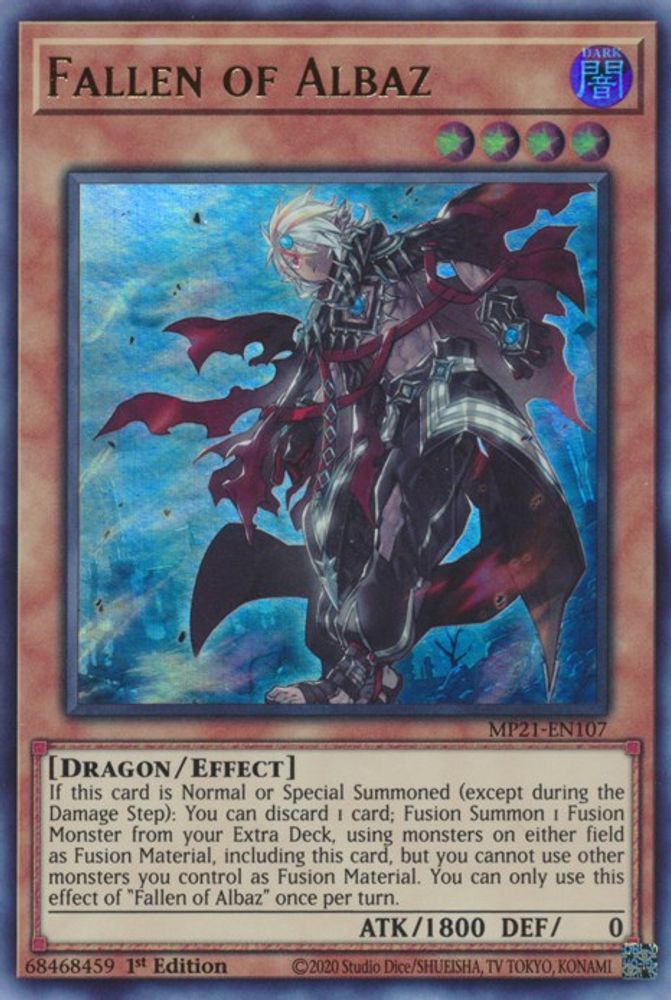 Fallen of Albaz (MP21-EN107) - Ultra Rare