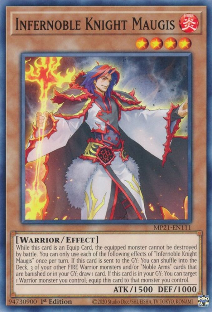 Infernoble Knight Maugis (MP21-EN111) - Common