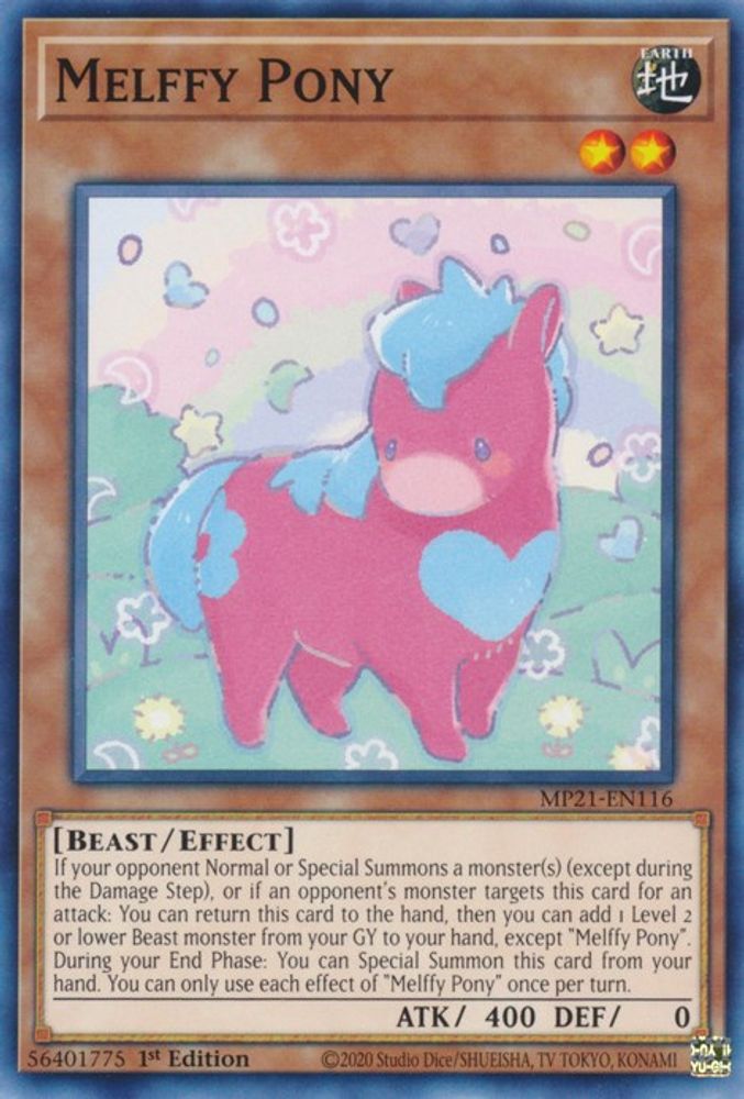 Melffy Pony (MP21-EN116) - Common