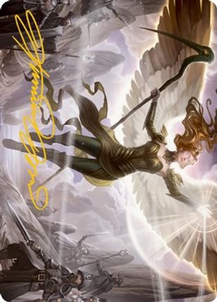 Sigarda's Splendor Art Card (Gold-Stamped Signature) (ASMID-019) - Art Series: Innistrad: Midnight Hunt