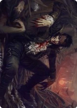 Arrogant Outlaw Art Card (ASMID-033) - Art Series: Innistrad: Midnight Hunt