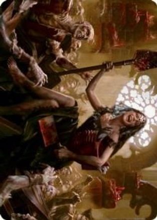 Gisa, Glorious Resurrector Art Card (ASMID-035) - Art Series: Innistrad: Midnight Hunt
