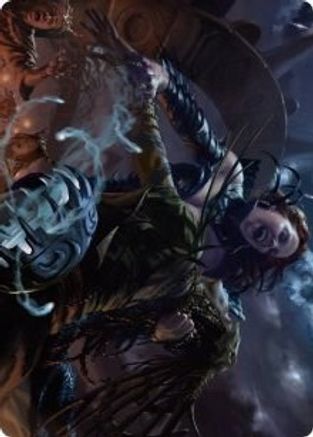 Olivia's Midnight Ambush Art Card (ASMID-039) - Art Series: Innistrad: Midnight Hunt