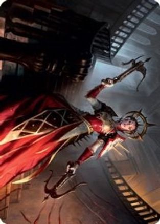 Bloodthirsty Adversary Art Card (ASMID-041) - Art Series: Innistrad: Midnight Hunt