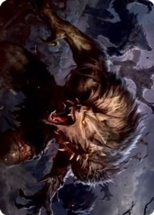 Village Reavers Art Card (ASMID-045) - Art Series: Innistrad: Midnight Hunt