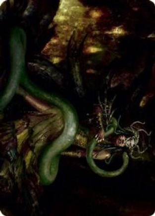 Saryth, the Viper's Fang Art Card (ASMID-053) - Art Series: Innistrad: Midnight Hunt