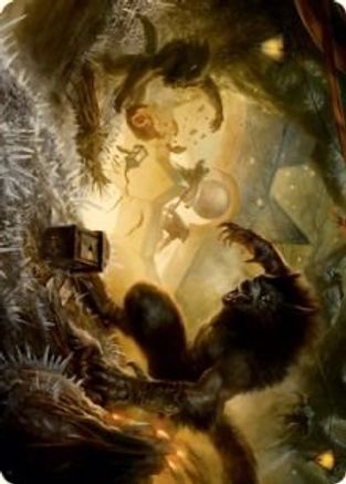 Storm the Festival Art Card (ASMID-054) - Art Series: Innistrad: Midnight Hunt
