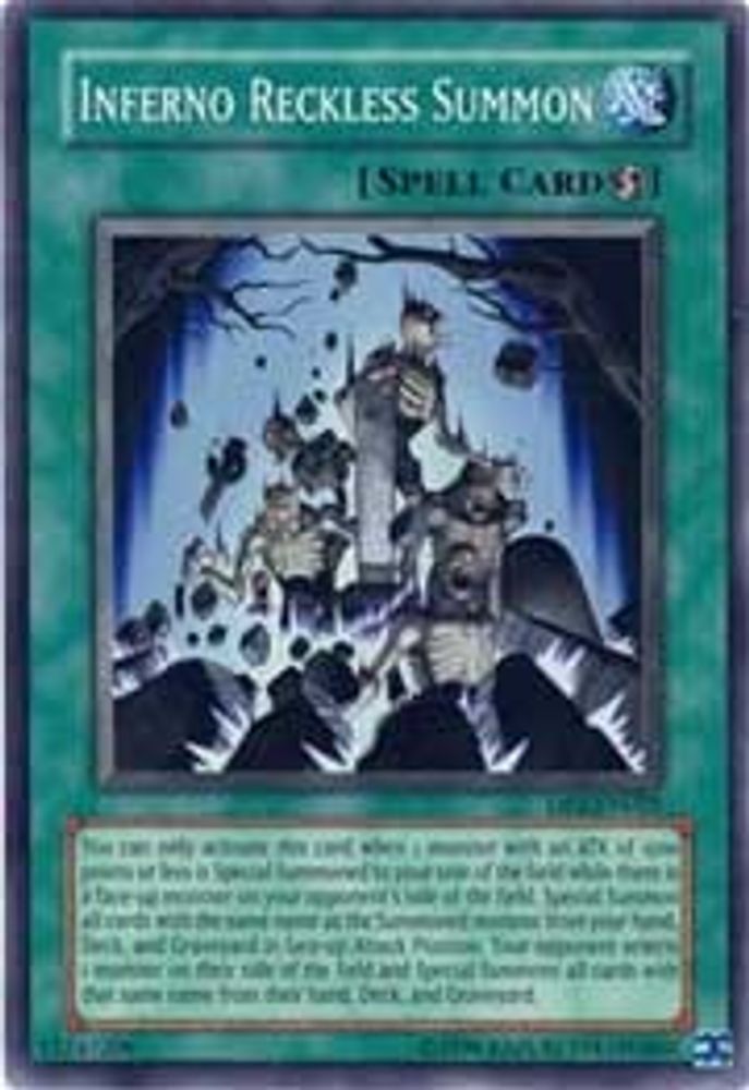Inferno Reckless Summon (DP2-EN025) - Super Rare