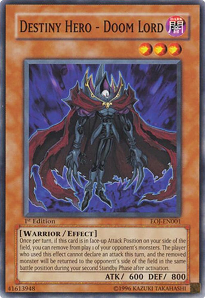 Destiny Hero - Doom Lord (EOJ-EN001) - Common