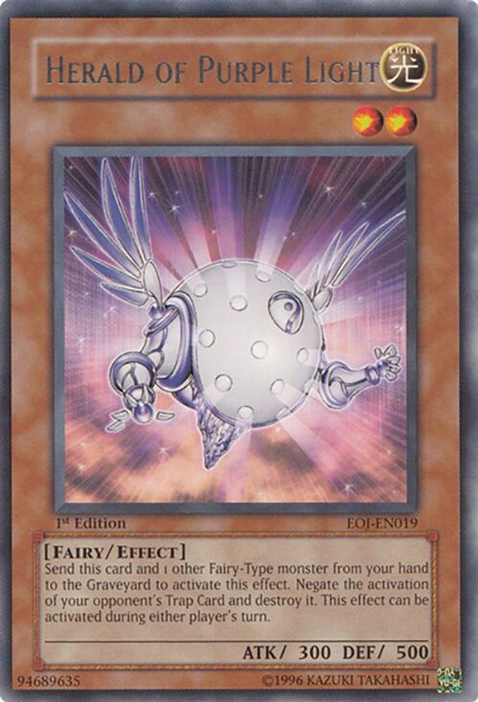 Herald of Purple Light (EOJ-EN019) - Rare