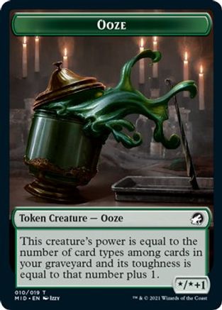 Ooze Token (MID-010) - Innistrad: Midnight Hunt