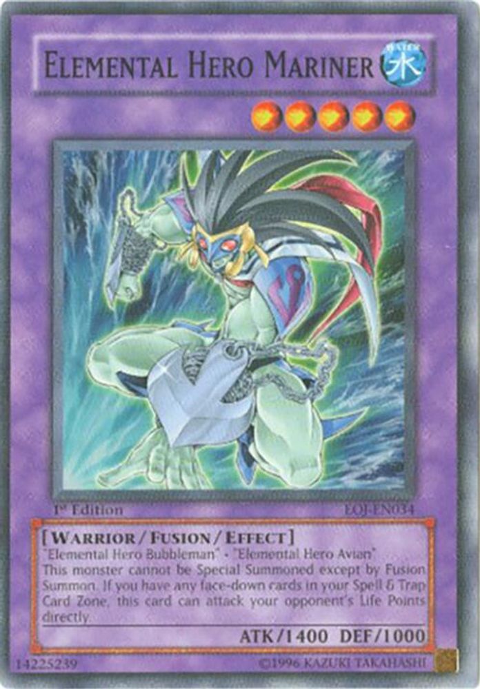 Elemental Hero Mariner (EOJ-EN034) - Common