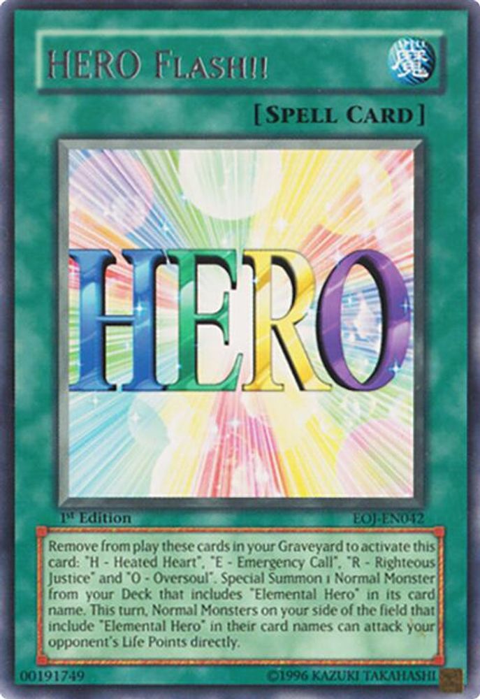 HERO Flash!! (EOJ-EN042) - Rare