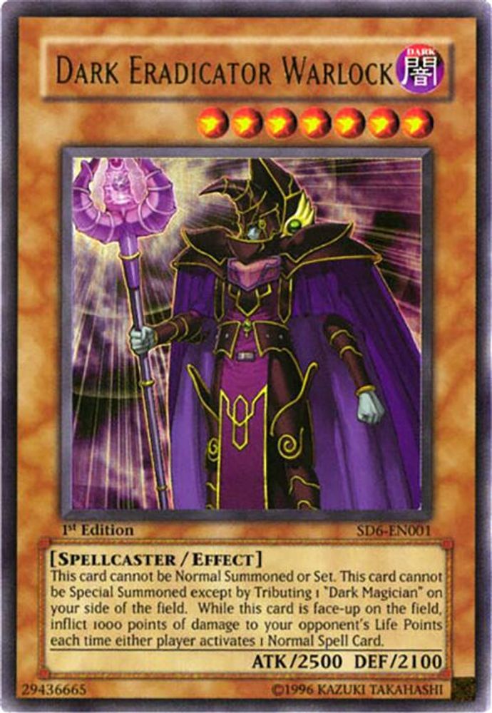 Démoniste Dark Eradicator [SD6-EN001] Ultra Rare 