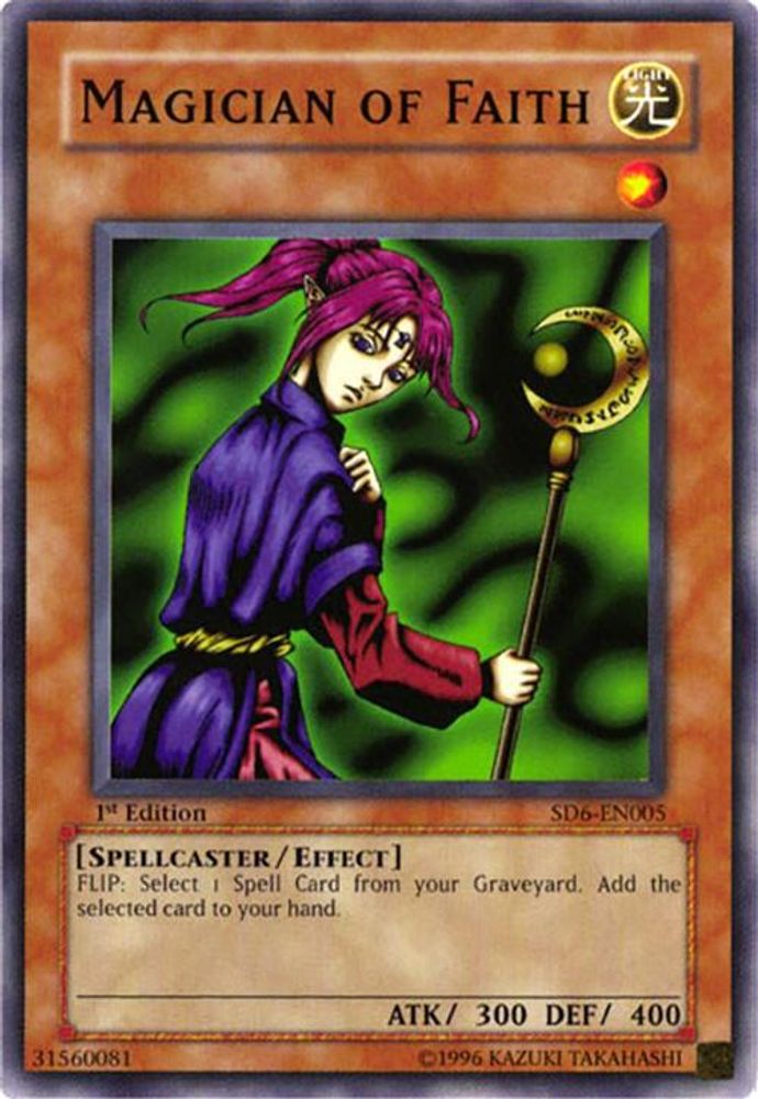 Magician of Faith (SD6-EN005) - Common