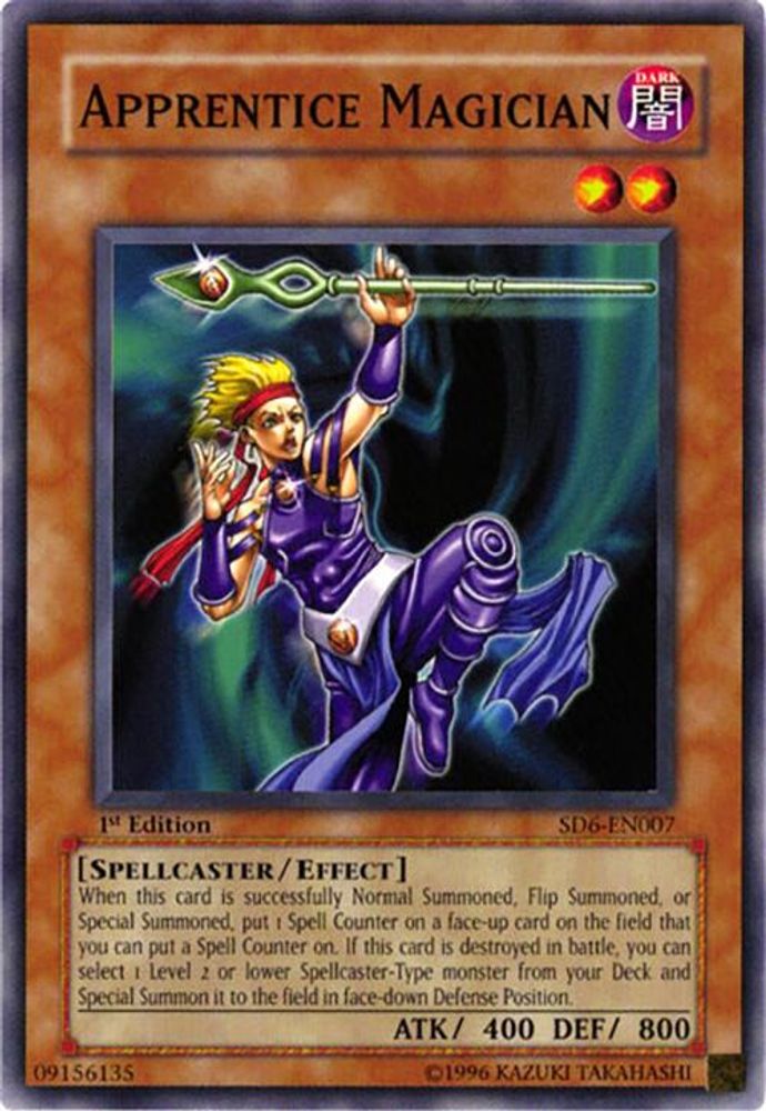 Apprentice Magician (SD6-EN007) - Common