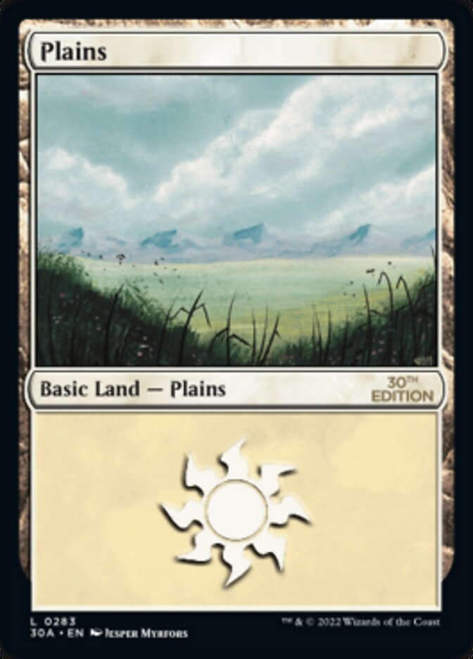 Plaines (283) [Édition 30e anniversaire] 