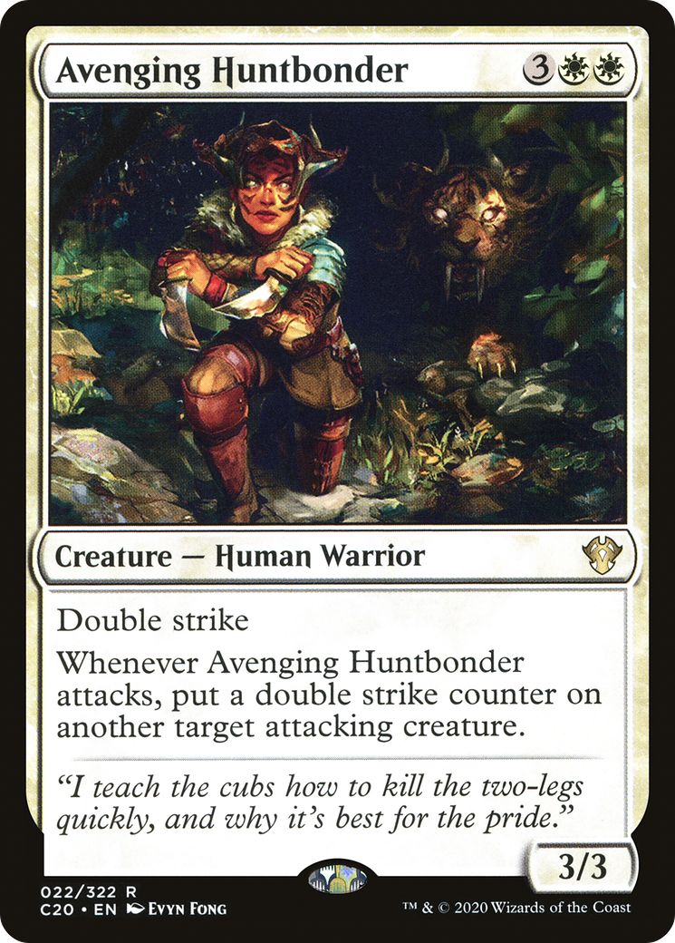 Huntbonder vengeur [Commandant 2020] 