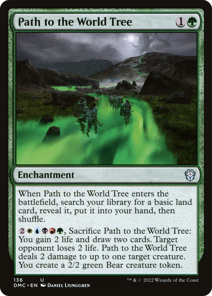 Chemin vers l'arbre du monde [Dominaria United Commander] 