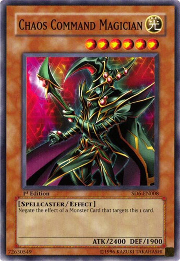 Chaos Command Magician (SD6-EN008) - Common