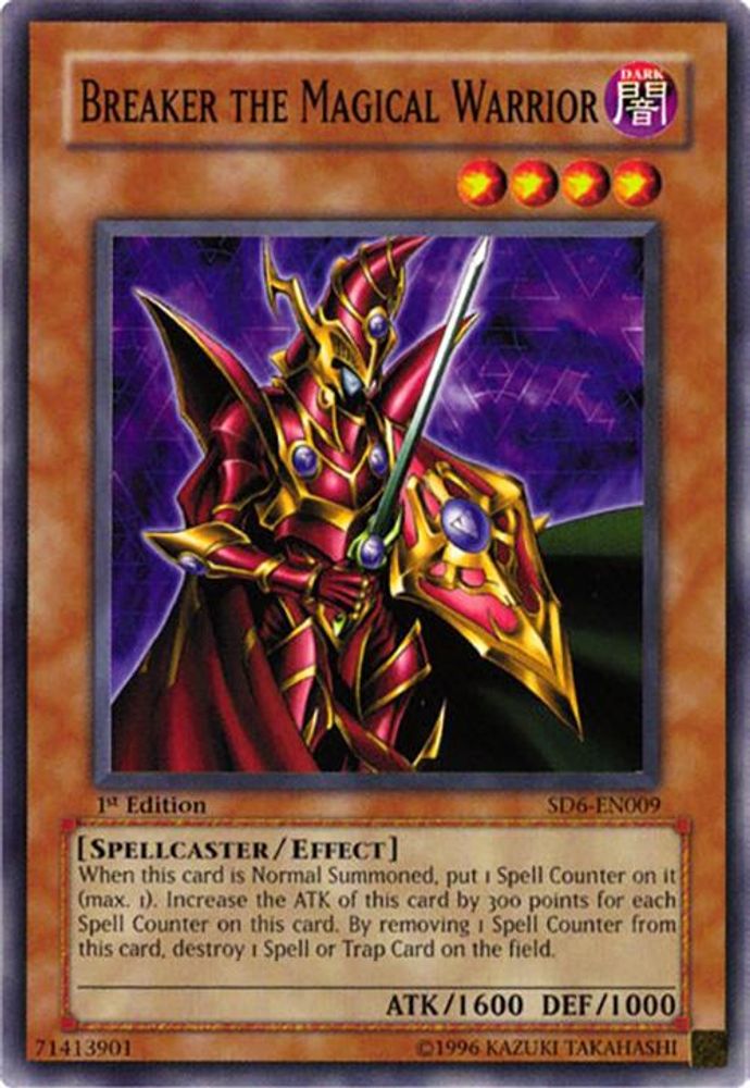 Breaker le guerrier magique [SD6-EN009] Commun 