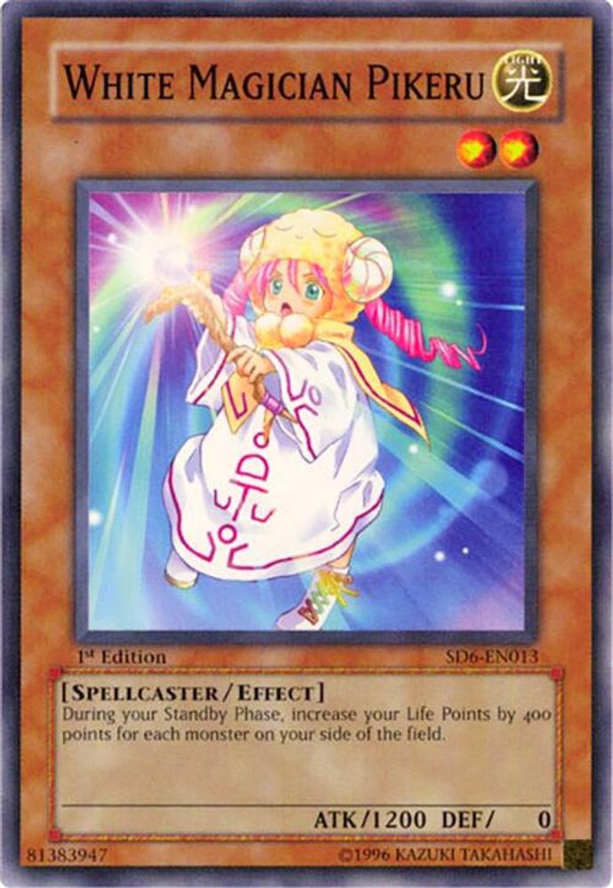 White Magician Pikeru (SD6-EN013) - Common