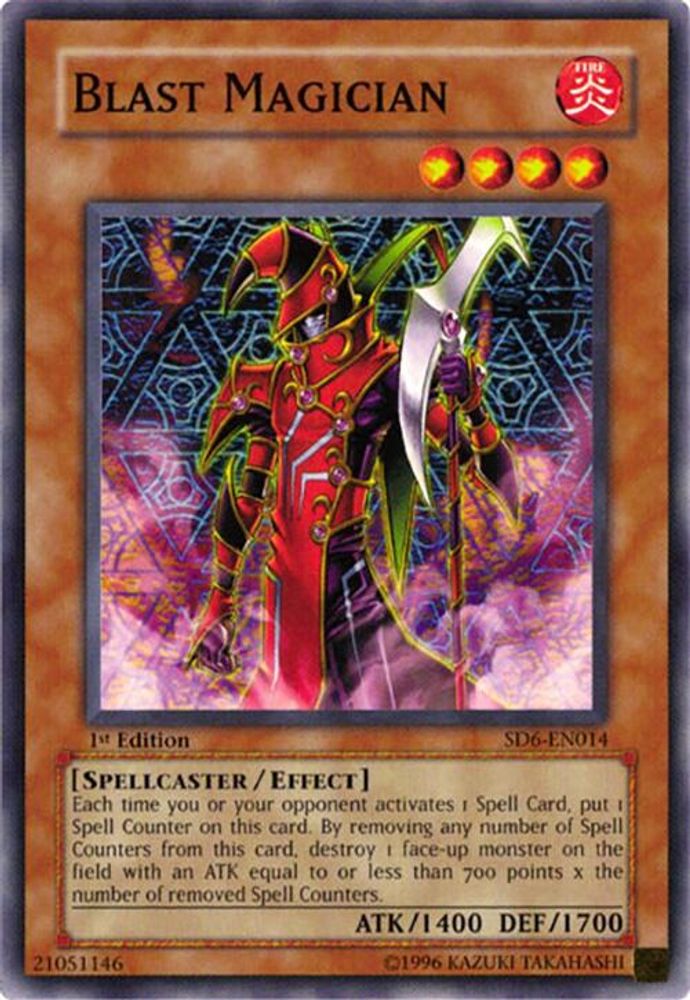 Blast Magician (SD6-EN014) - Common